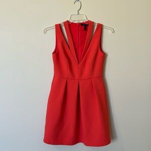 NWOT BCBGMaxAzria Orange Dress